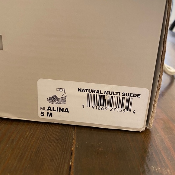 Marc Fisher Alina Espadrille Wedge, Tan, 5 - Picture 9 of 11